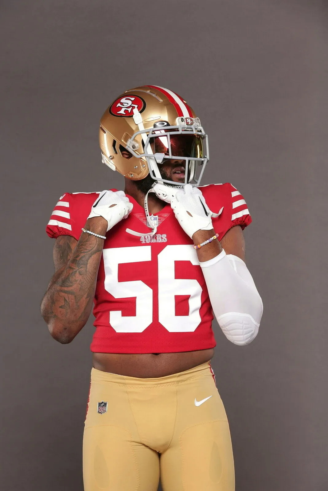 Austin Bryant in a San Francisco 49ers uniform